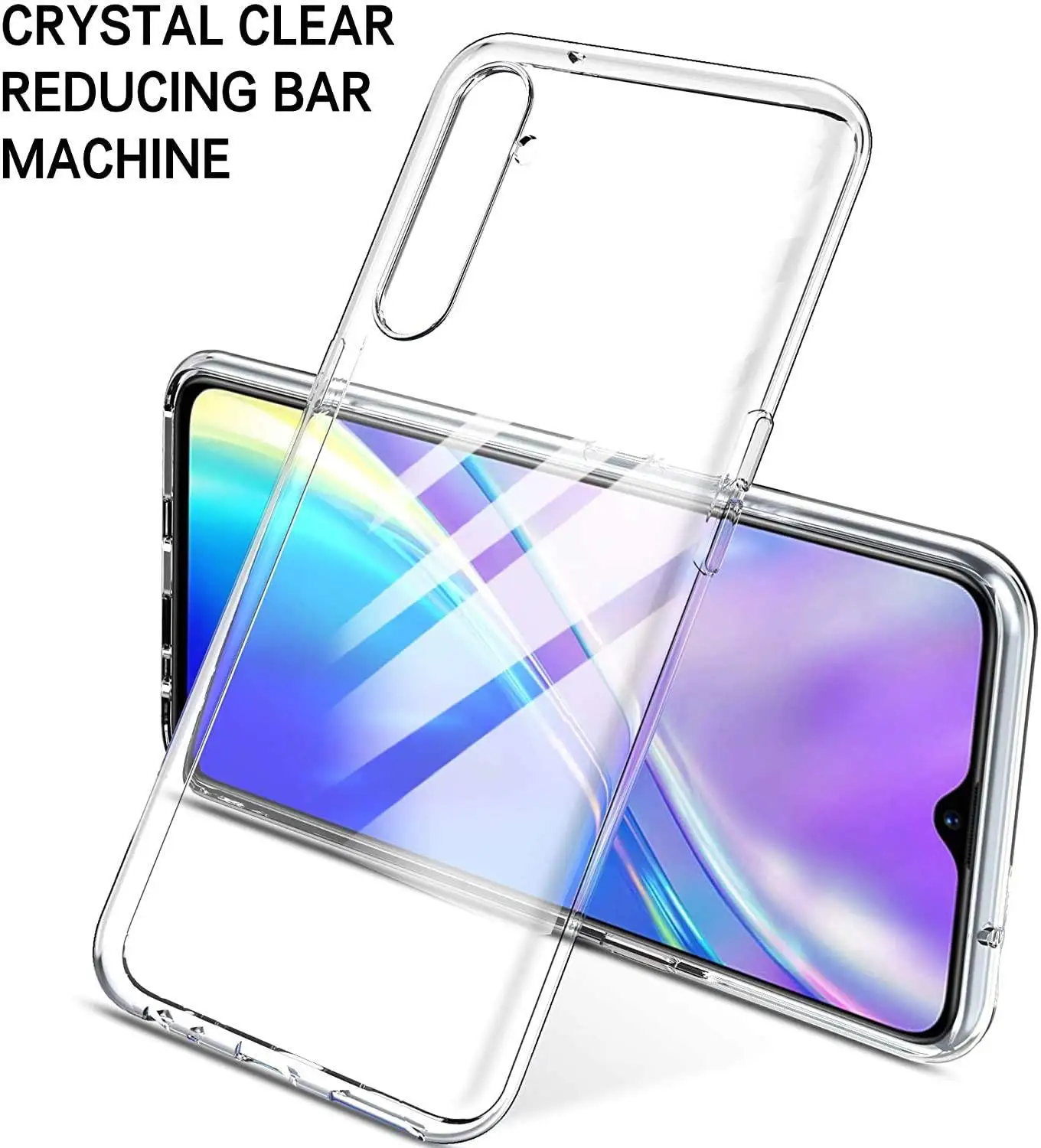 Ультра тонкий чистый мягкий чехол для OPPO Рино 4 10X зум 5G Z 2F Realme 6 8 C21 C3 A31 X50 Pro Q X2 X3 XT A9