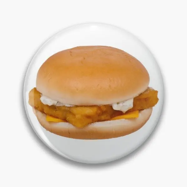 

Мягкая булавка Mcdonald'S Сеть о рыба, бижутерия, мультяшный модный металлический значок, Забавный декор, брошь для одежды, креативный подарок дл...