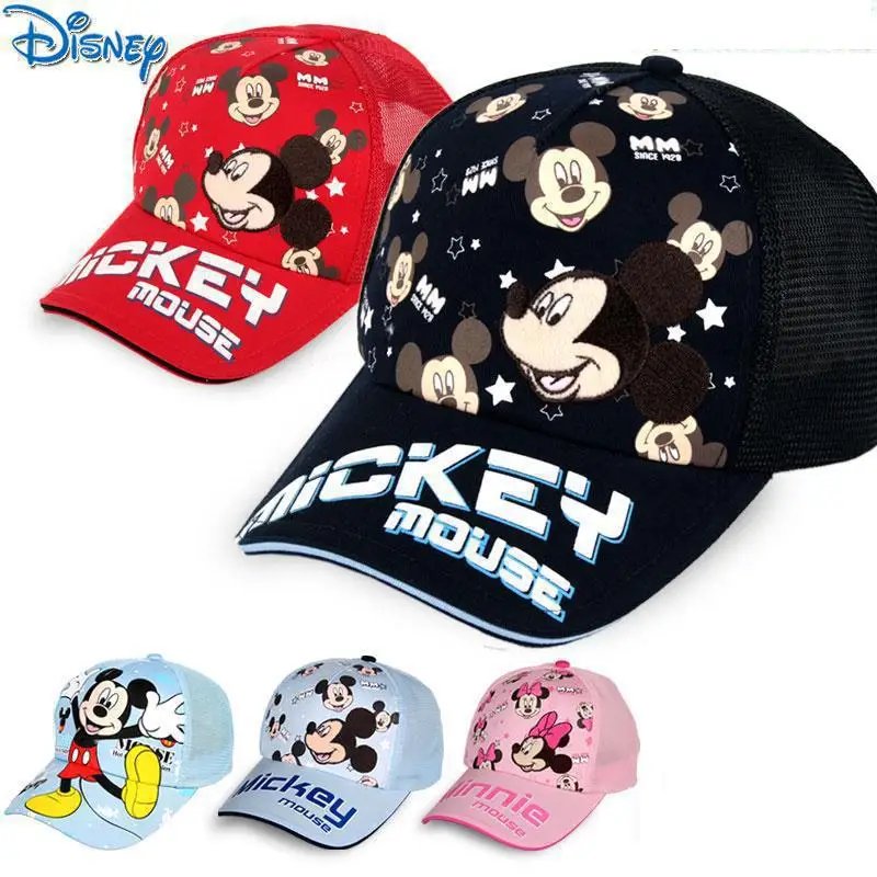 

Оригинальная детская шляпа Disney, летняя детская шляпа, Солнцезащитная шляпа, детская бейсболка для мальчиков и девочек