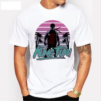 new arrivals mens fashion kung fury t shirt miami cop tee shirts hipster short sleeve o neck casual male tops