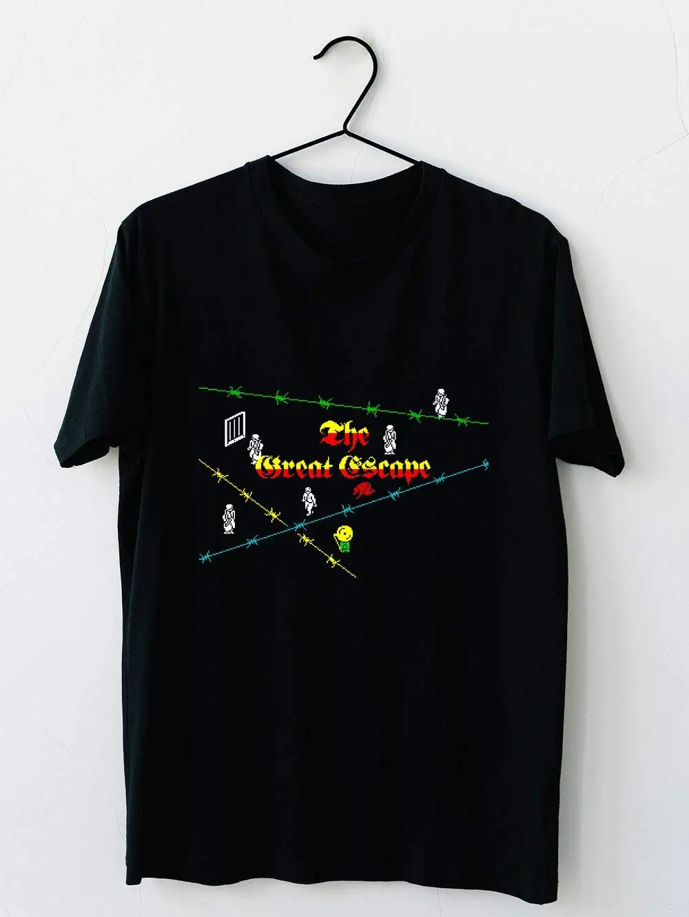 

Gaming [ZX Spectrum] - The Great Escape 95 T shirt Hoodie for Men Unisex Personality