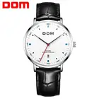 DOM часы Для мужчин спортивные часы Креативный Для мужчин, часы мужские наручные часы класса люкс Для мужчин s часы M-1290