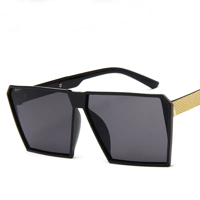 

Oversize Sunglasses Luxury Designer Goggles For Women Fashion Frive Glasses Men Brand Coating Gafas de sol Vintage Retro Oculos