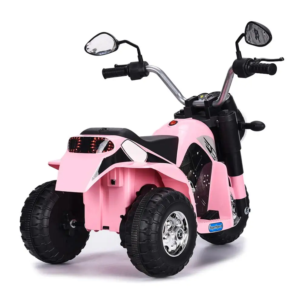 6V Дети ездить на мотоцикле игрушка батарейках Электрический 3 колеса в возрасте