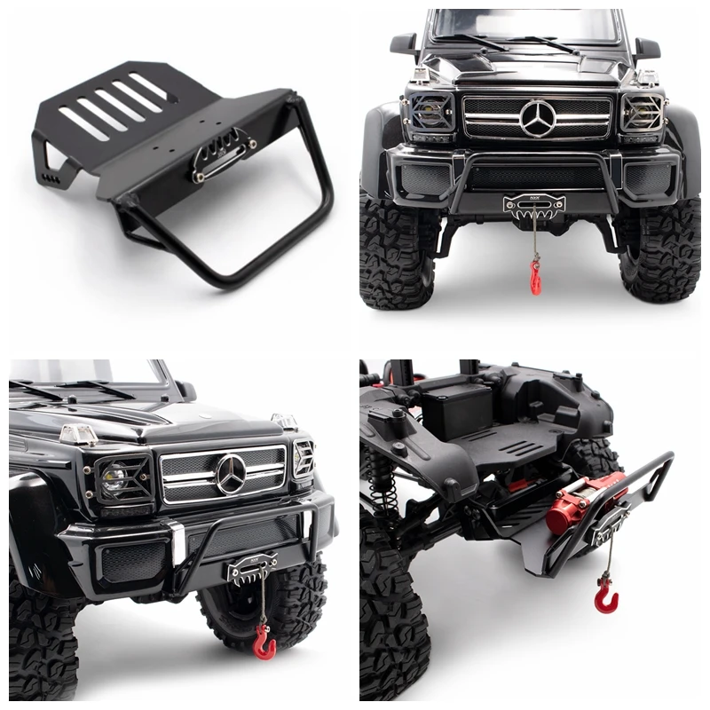 Металлический предохранитель переднего бампера с балка кронштейн для TRX 4 G63 G500 6