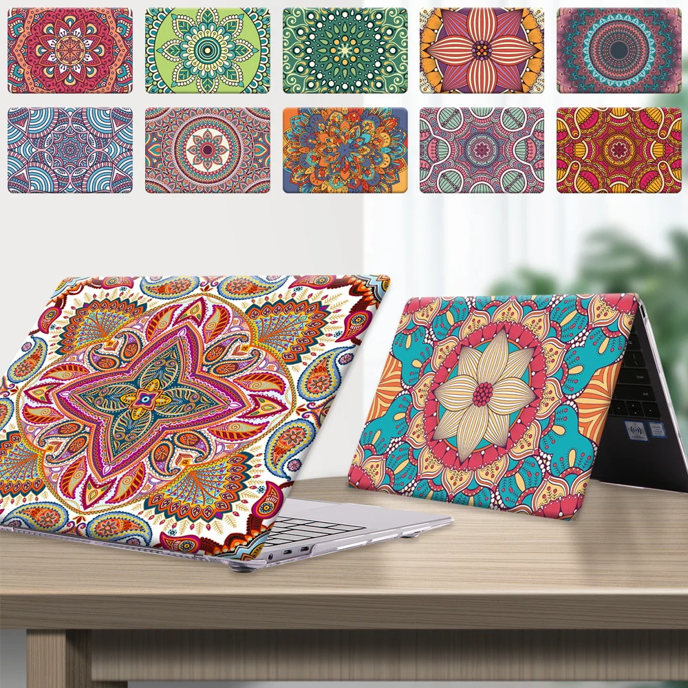 Hard Case for Huawei MateBook (13 Intel/13 AMD 2020)/MateBook (14/D14 2020/D15 2020)/Honor MagicBook (14/15) Mandala Laptop Case