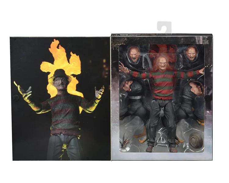 NECA &quotКошмар на улице Вязов&quot Фредди Крюгер 2 месть ПВХ фигурка коллекционная