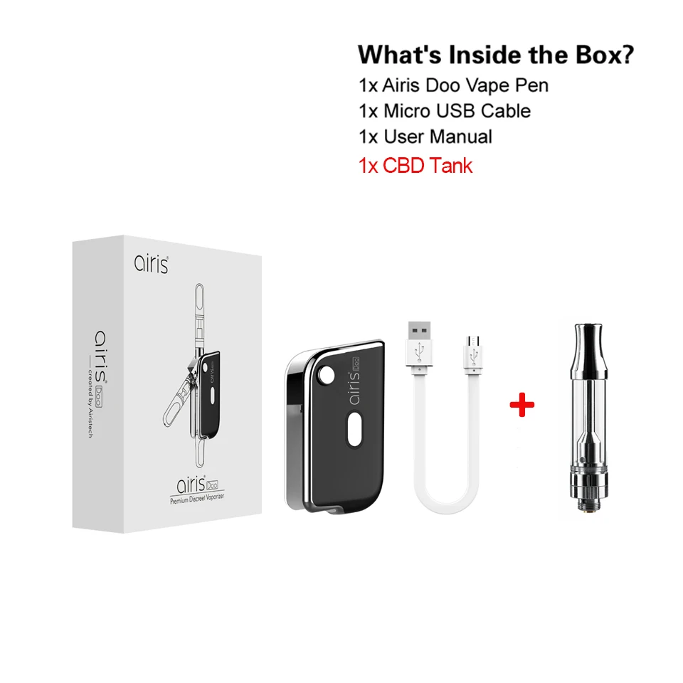Портативный масляный мод AIRISTECH airis Doo электронная сигарета вейп бокс 450 мАч
