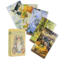 tarot card of oracle victorian fairy witchcraft supplies board games divination for adults and children playing cards