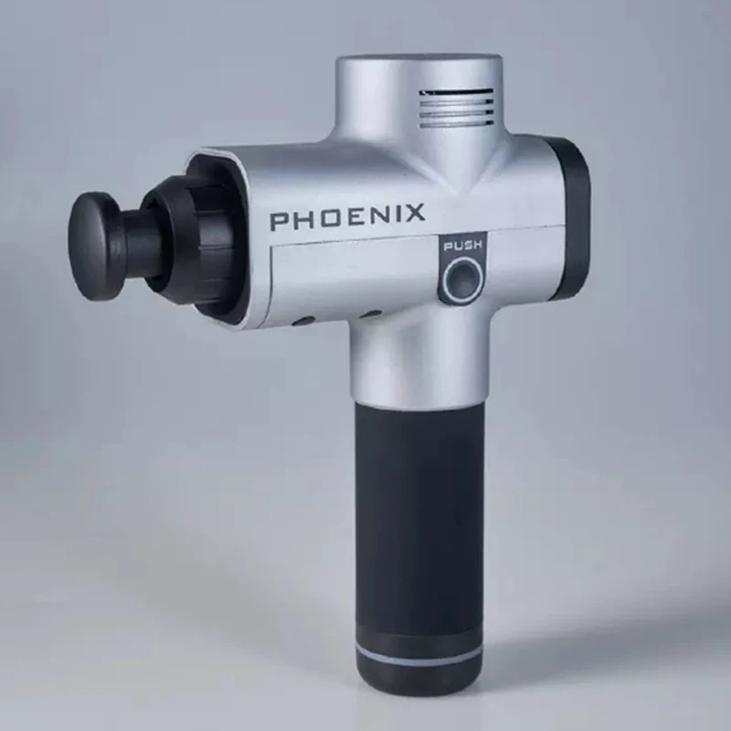 Феникс A1 массажный пистолет с Алюминий чехол глубоких тканей Массаж мышц