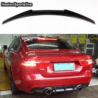 for jaguar xe 20152018 carbon fiber rear trunk lip boot spoiler wing