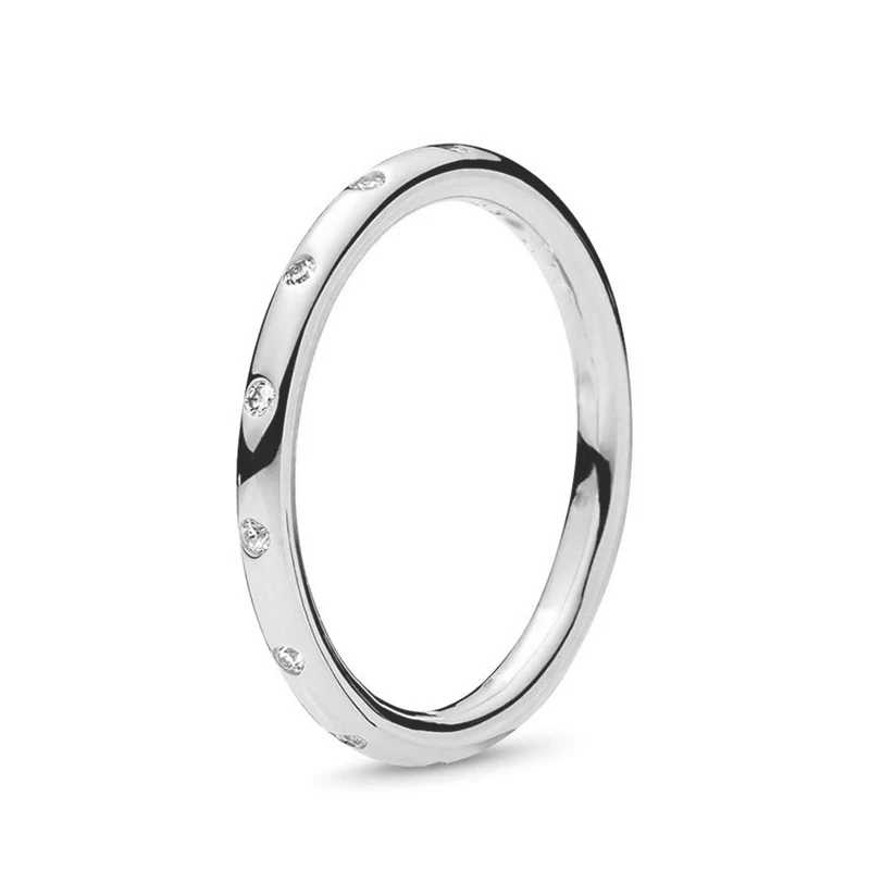 Rings 042 Серебряное кольцо в форме короны в форме сердца для женщин, европейские оригинальные кольца на палец, свадебные ювелирные изделия, 50 стилей, Прямая поставка - Цвет основного камня: Rings 042