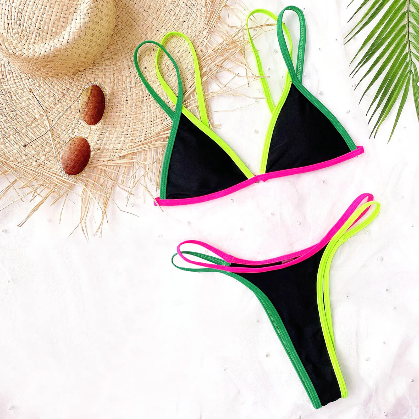 

Sexy Bikini Set Women Push Up Bikinis Liner Bra And Panty Set Women High Waist Bathing Suit Beach Swimwear Biquine Feminino