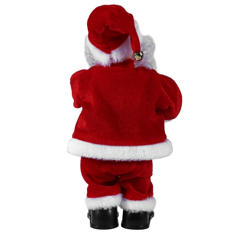 Креативная Рождественская электрическая карточка с надписью Санта-Клаус Поющая