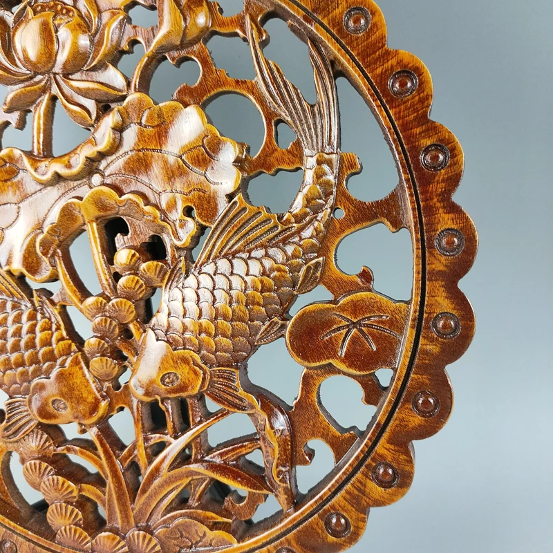 Изысканная круглая Китайская традиционная рукоделие фотография подарок камфора