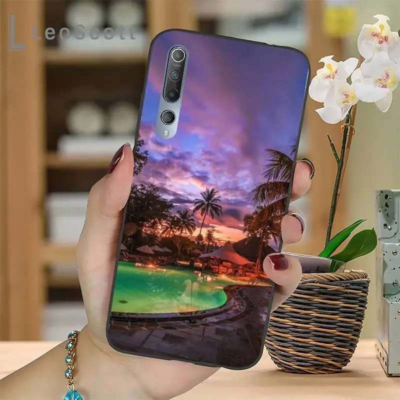 

Sunset view of Bali Phone Case For Xiaomi mi Redmi note 7 8t 9 9t 9s 8 10 10t 11 pro lite K20 max 3