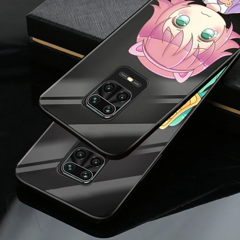 Black Soft Cover Cartoon beauty for Xiaomi Redmi Note 9 9S 8 8T 7 7S 6 5A 5 4X 4 Pro Max Prime Phone Case