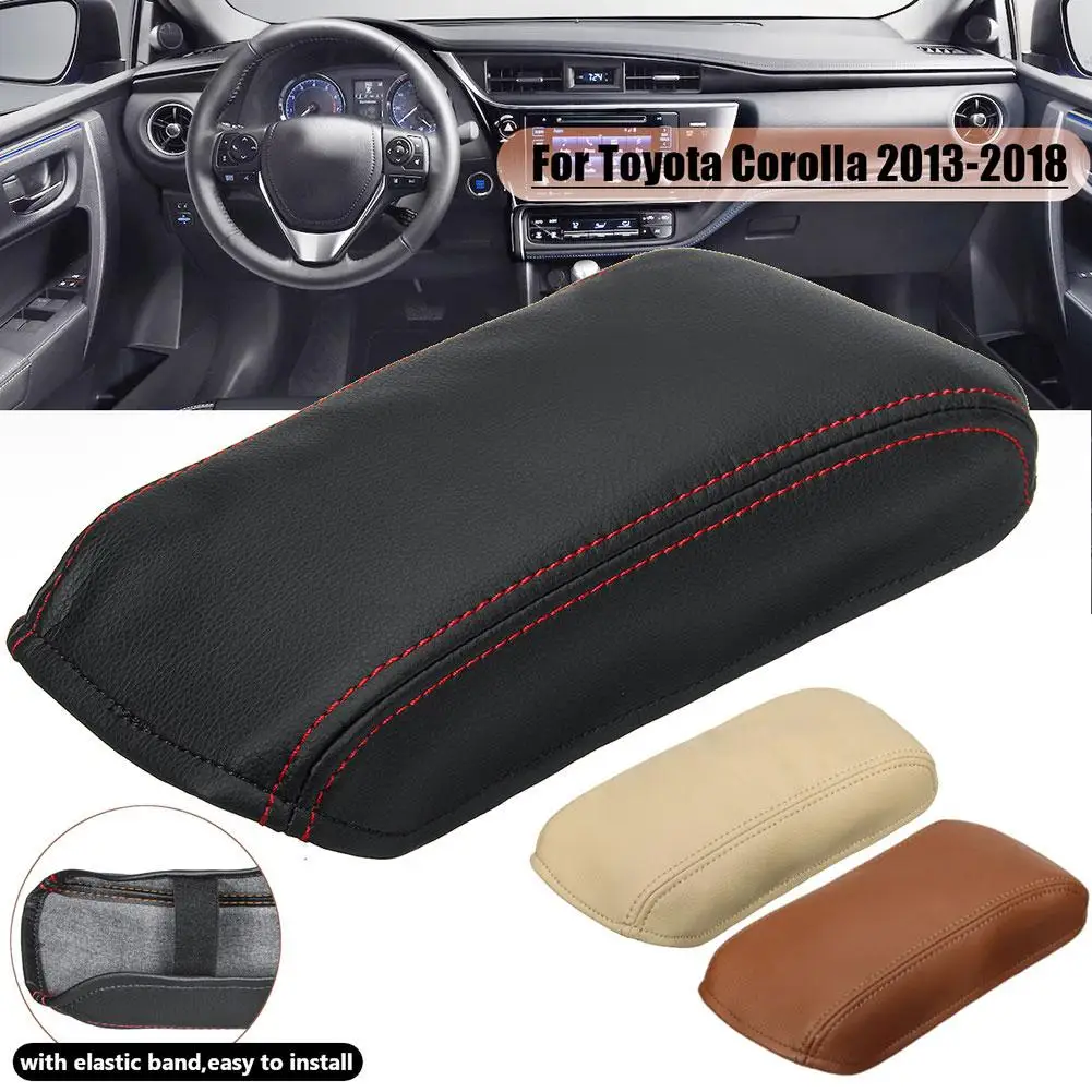 Центральный подлокотник для Toyotas Corolla 13 18 защитный чехол из искусственной кожи