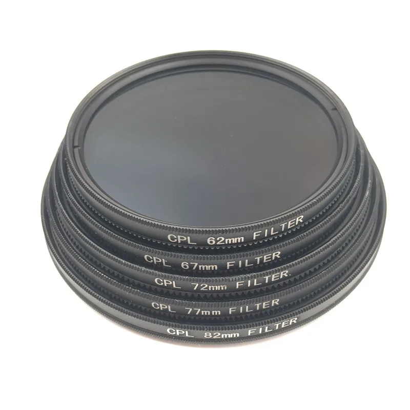 CPL Циркулярный поляризационный фильтр с ультратонкой оправой Камера для