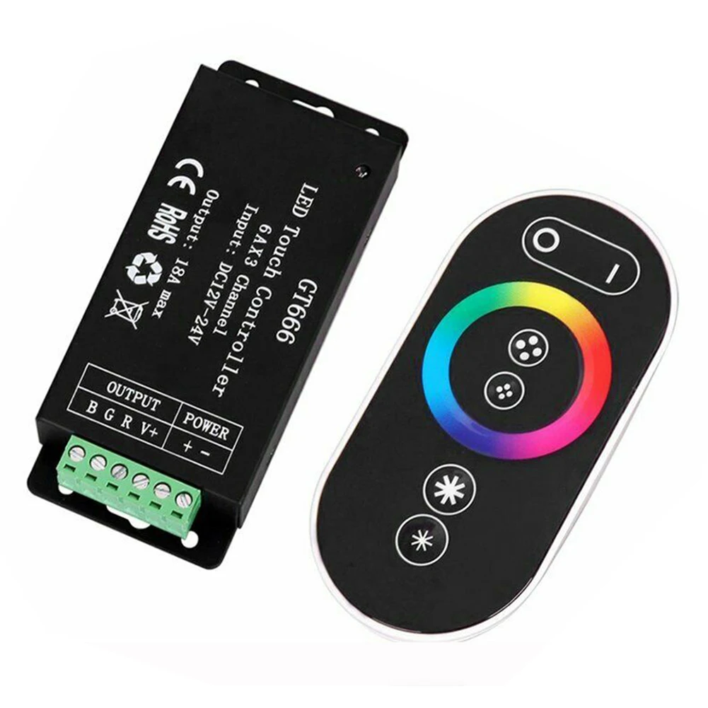 Светодиодный диммер с автоматическим отдыхом сенсорный светильник rgb контроллер