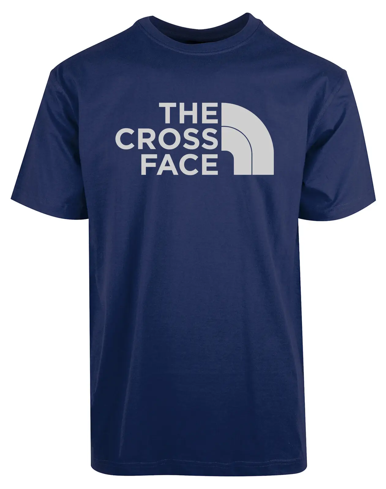 

The Cross Face Logo New Men's T-Shirt Funny Humor Cotton O-Neck Short Sleeve Men's T Shirt New Size S-3XL