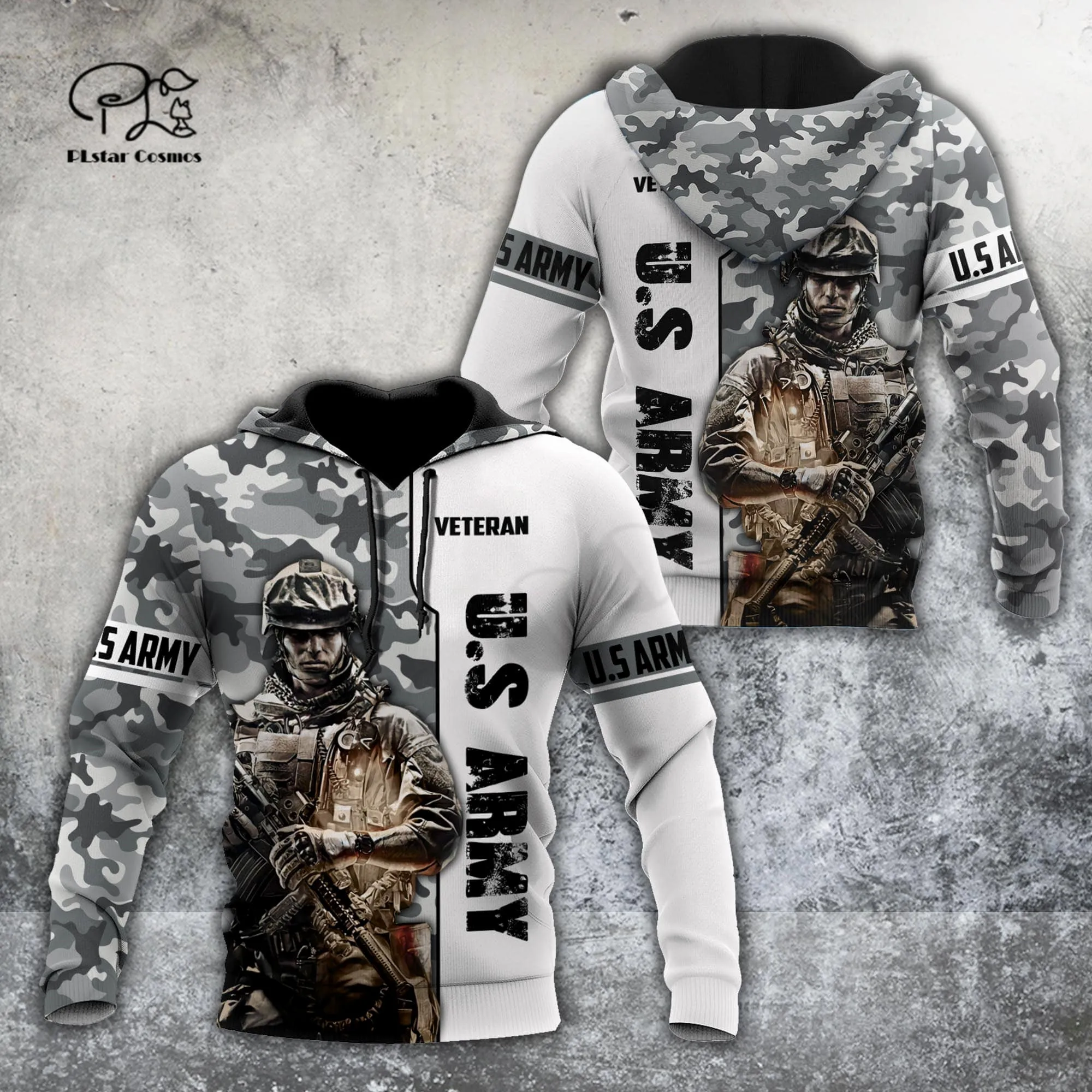 

PLstarCosmos 3DPrint Newest US Veteran Army Art Unique Men/Women Cozy Hrajuku Casual Streetwear Hoodies/Zip/Sweatshirt Style-27