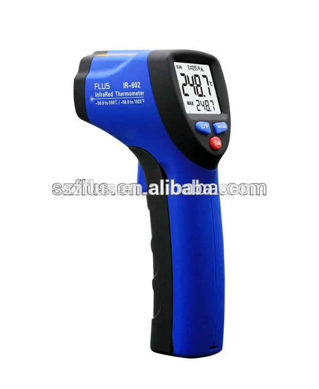 

industrial temperature instrument digital thermometers laser pointer IR-802
