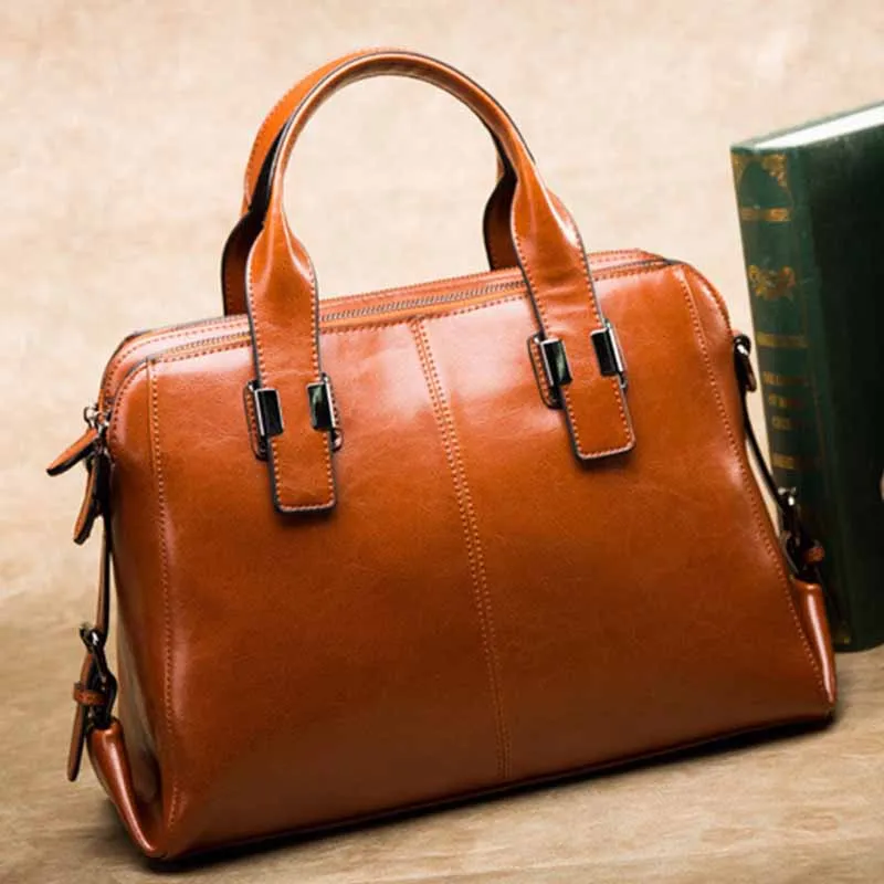 Женские сумки из натуральной кожи модные женские роскошные с двойной молнией на