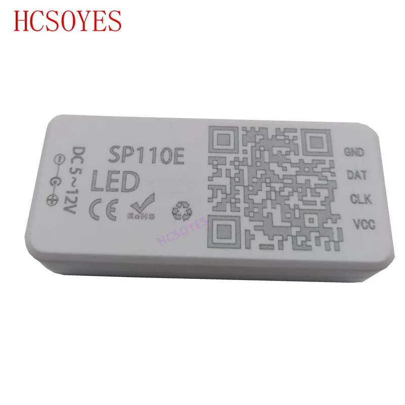 SP110E Bluetooth пиксельный светильник контроллер от смартфона приложение для WS2812B SK6812 LPD8806 DMX512 1903 RGB/RGBW DC5-24V