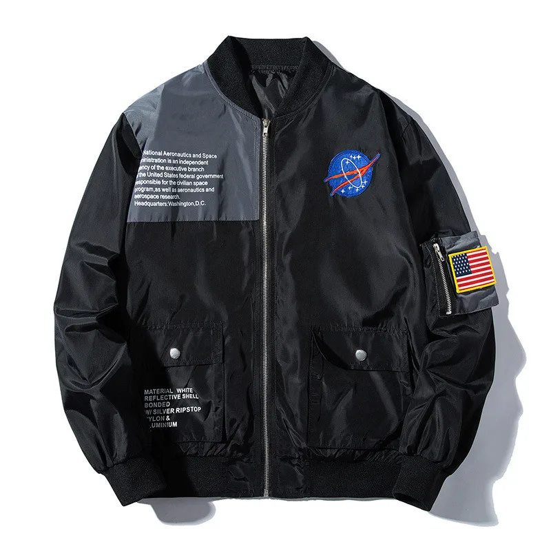 INS/Супер популярная мужская куртка в стиле хип хоп на весну и осень модные куртки