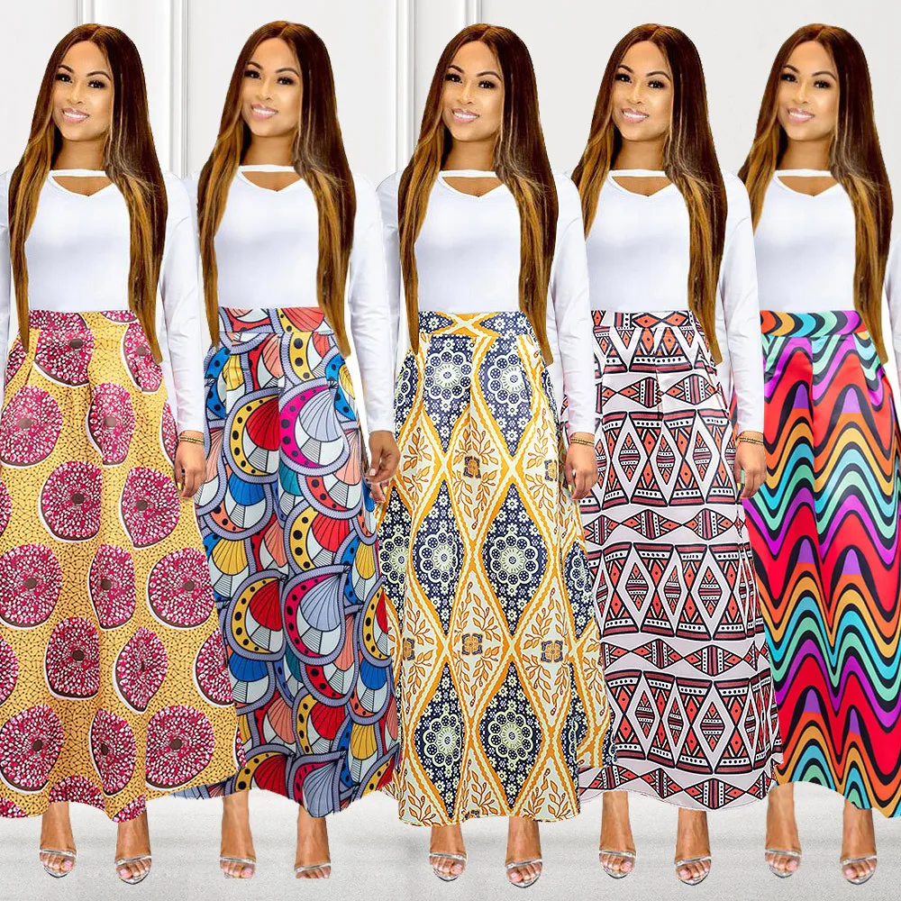 Юбка сексуальная юбка с компьютерным принтом осенне зимняя модная новинка для