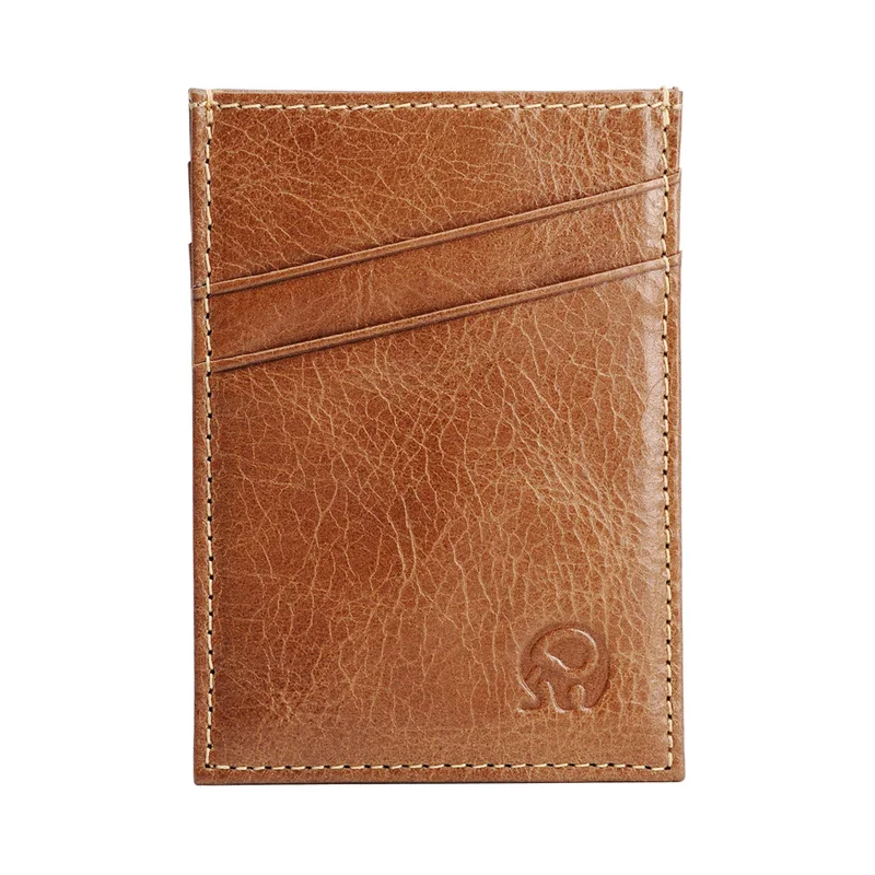 100% натуральная кожа удобный карман для удостоверения личности чехол банковских