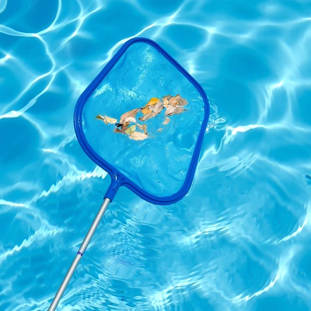 

Swimming Pool Cleaning Supplies Professional Heavy Duty Pool Leaf Rake Fine Mesh Rotating Interface Version