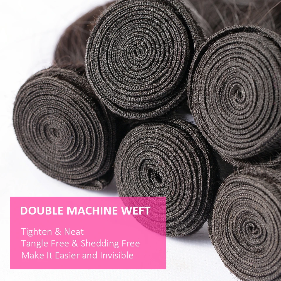 CEXXY человеческие пряди зийские натуральные волосы волнистые 3 пряди/Лот пупряди