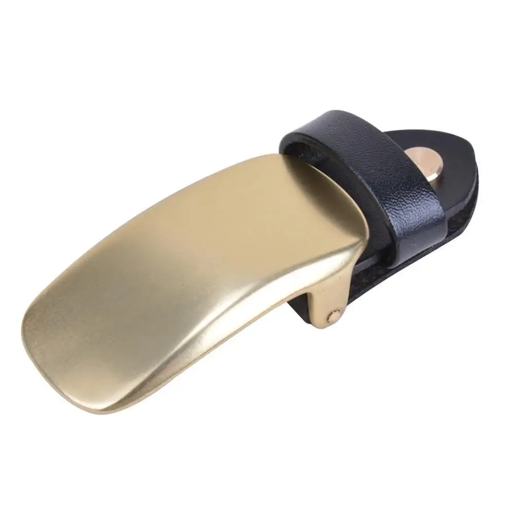 38 мм прямоугольная твердая латунная пряжка для ремня пустая Сделай Сам Кожа