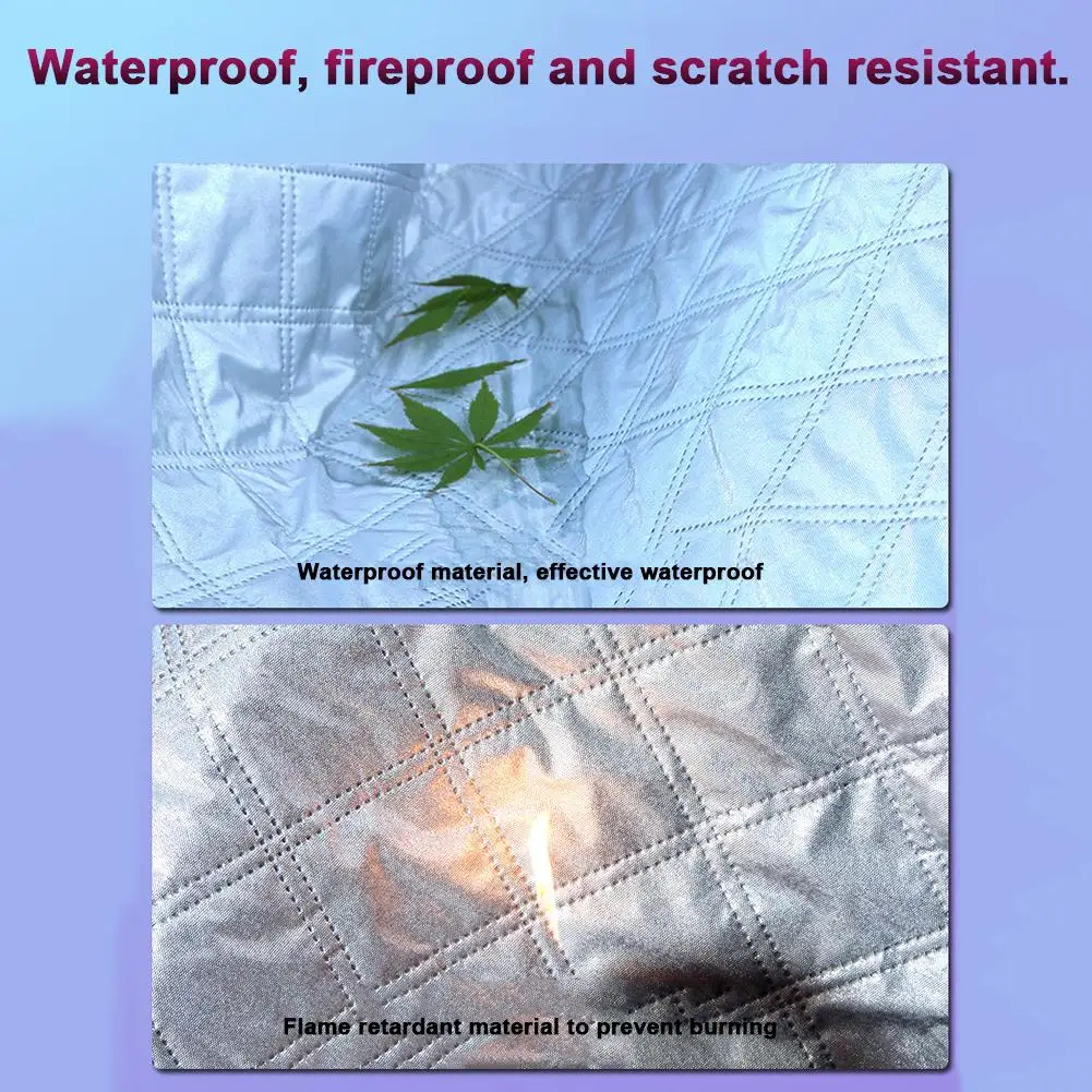 Универсальный защитный чехол на ветровое стекло автомобиля всепогодный для