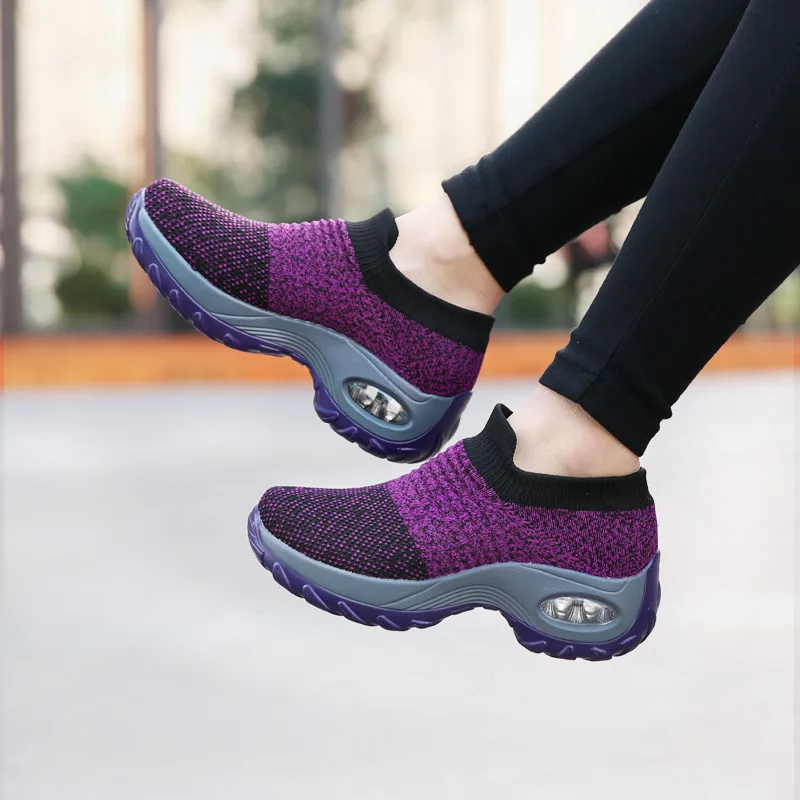 

Большой Размеры женская обувь 6 Цветной; Спортивная обувь; Обувь с подошвой обувь на Покатой подошве для девочек Повседневная танцевальная обувь; Женские тапки туфли для латинских танцев