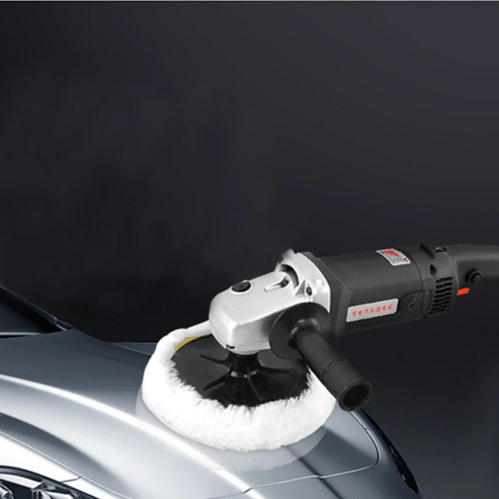 Полировальная губка для автомобиля диск с шерстяной насадкой полировки размер 8