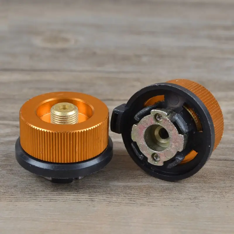 

Camping Stove Convert Adapter Nozzle Bottle Type Butane Auto-Off Gas Cartridge 97QD