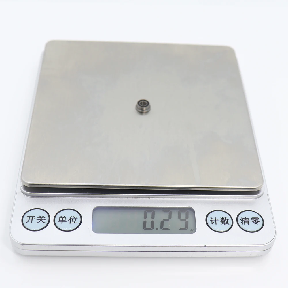 MF63-2RS подшипник 3*6*2 5 мм 10 шт. ABEC-1 миниатюрные фланцевые MF63RS шарикоподшипники LF-630DD