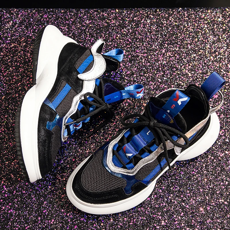 RASMEUP 2019 дышащие женские кроссовки на платформе ботильоны | Обувь