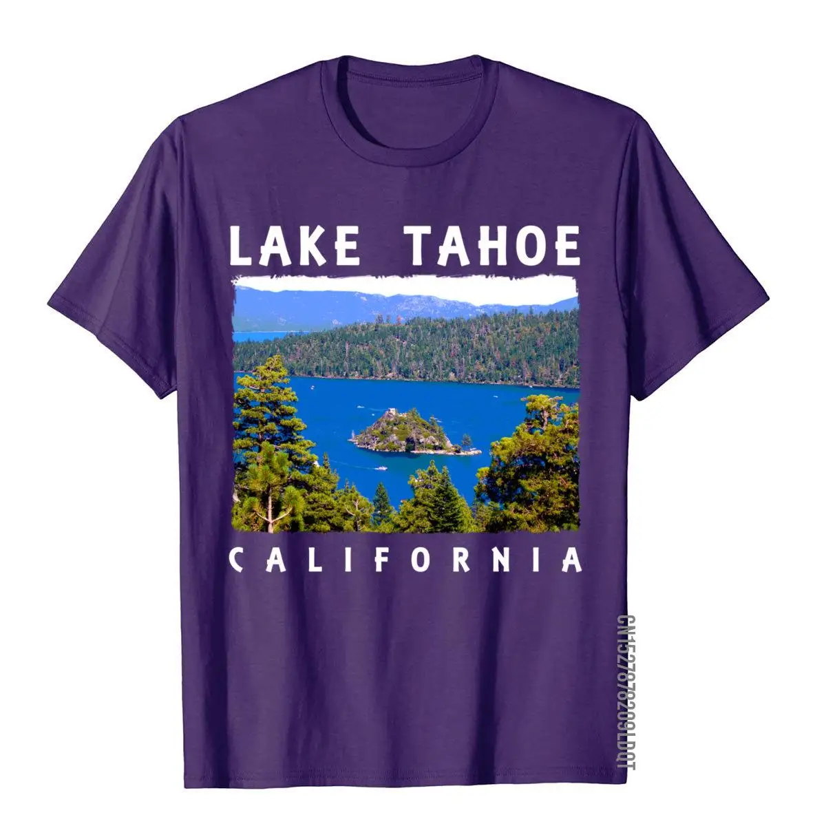 Свитшот Lake Tahoe California Изумрудный Bay новый дизайн уникальная футболка хлопковые