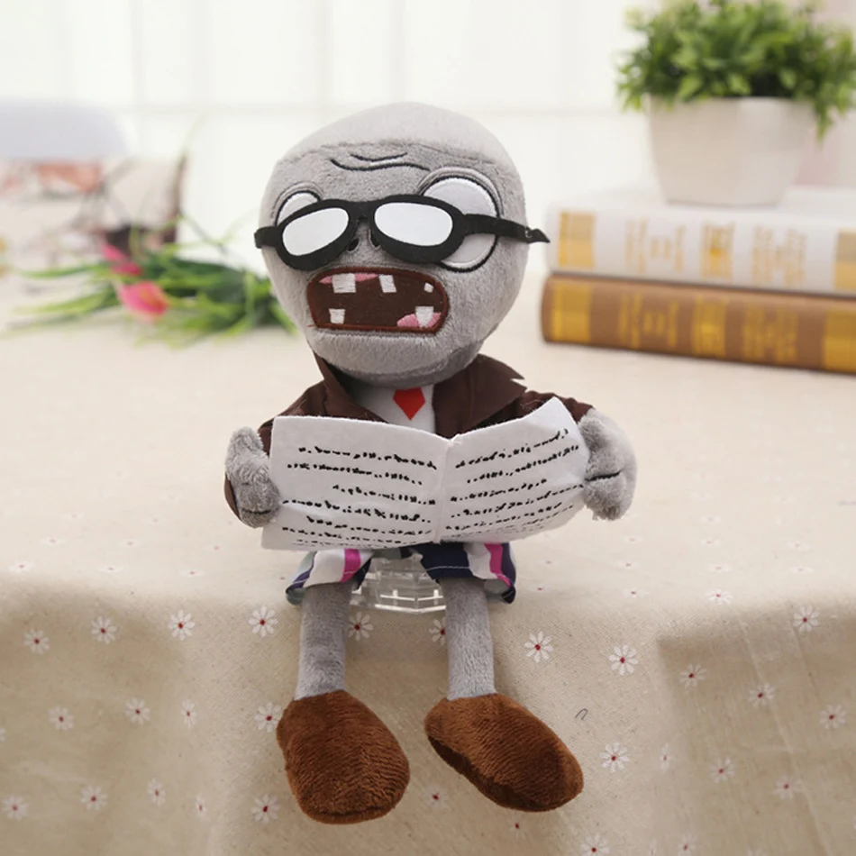 

Newest 30cm PVZ Plant Vs Zombies Plush Toys Chicken Head Zombies Plush Toy Dolls For Kids Gift