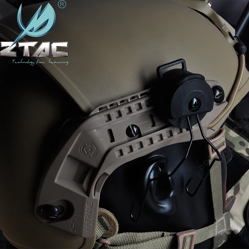 Z Tac адаптер рельсовой направляющей для шлема FMA USSF OPS Core EXFIL Bump Sordin Softair тактическая