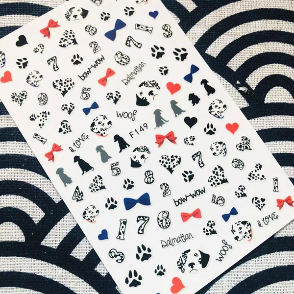 Серия one piece мультфильм-70 стикеры 3D на ногти nail Art Наклейка шаблон diy Инструменты для ногтей украшения - Цвет: F-149