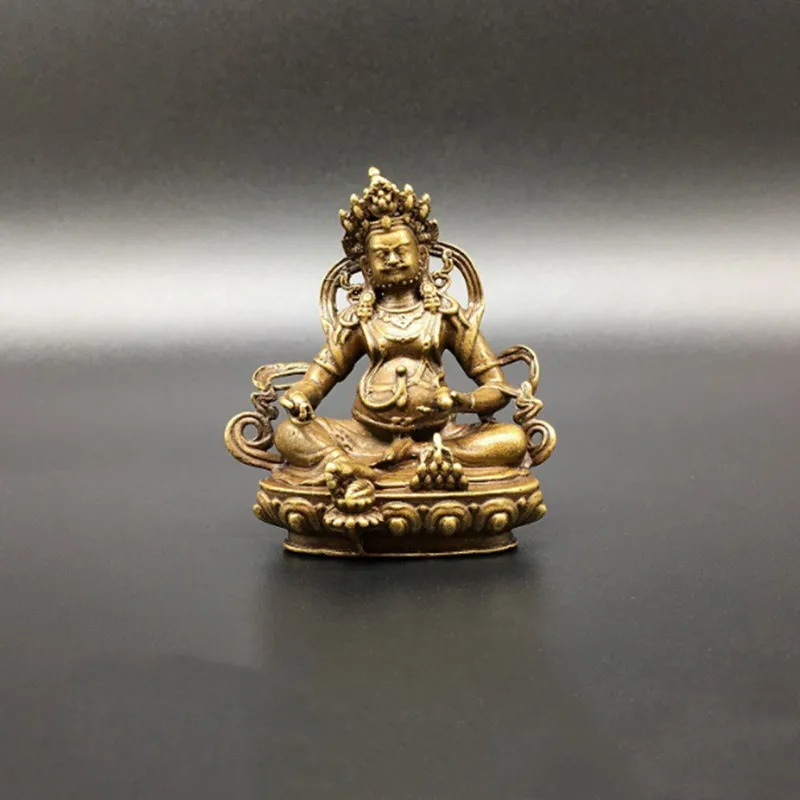 

Коллекция латуни ручная резьба Верба денег Jinbao Бог искусственной коллекции орнаментов статуи для украшения