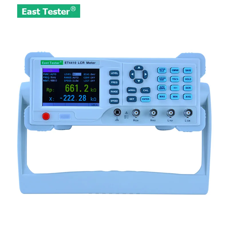 Настольный Цифровой Измеритель LCR ET4401/ET4402/ET4410 измеритель емкости 10 Гц ~ 100 кГц 0.1%