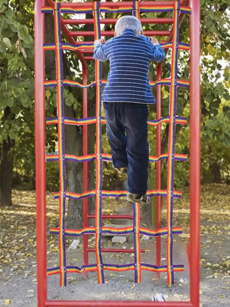 

90 X 48inch Crawling Net-playground Freight Net-swing Frame Climbing Net-children's Freight Net-ninja Net Climbing Net