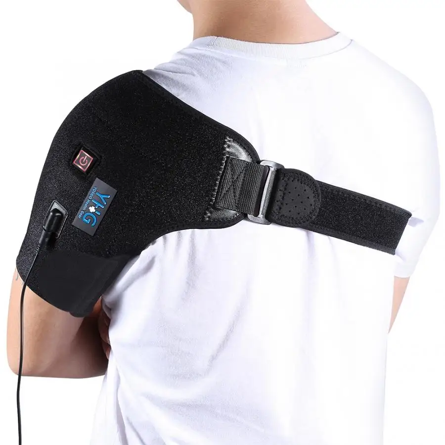 

Orthopedic Brace Heated Shoulder Wrap Adjustable Heating Shoulder Support Brace Therapy 3 Gears Braces Supports