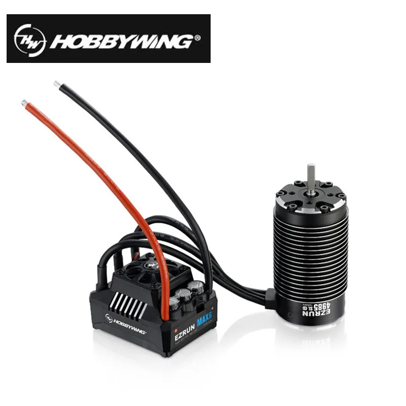 Hobbywing EzRun Max6 160A бесщеточный водонепроницаемый ESC с 4985 SL 1650KV / 5687 1100KV мотор для 1/6